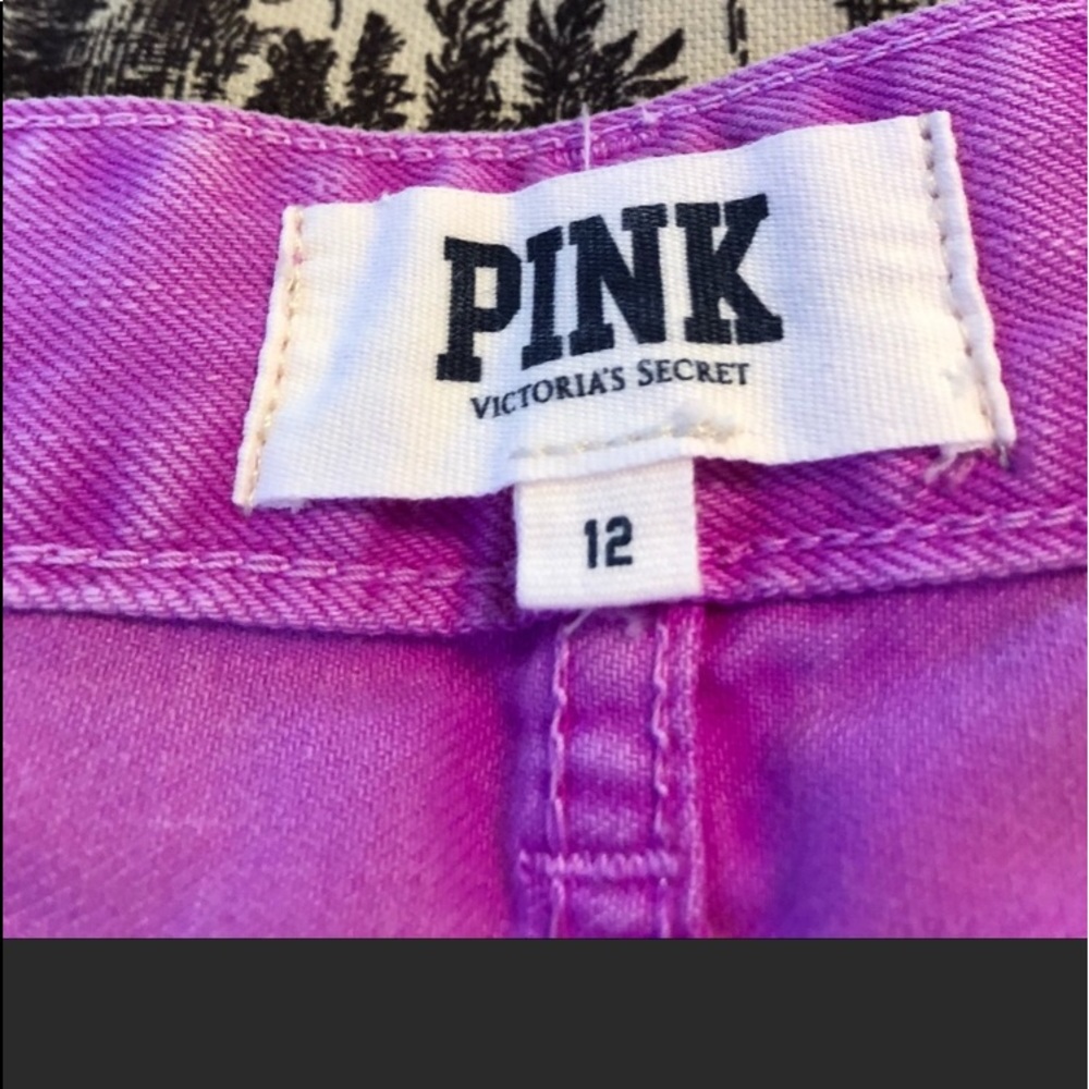 VS pink short, size 12.